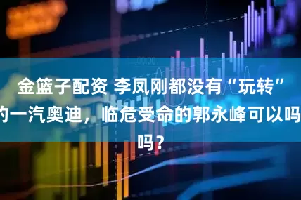 金篮子配资 李凤刚都没有“玩转”的一汽奥迪，临危受命的郭永峰可以吗？